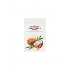 Тканевая маска для лица с экстрактом кокоса Tenzero Coconut Sheet Mask