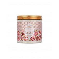 Скраб для тела с косточкой абрикоса и экстрактом пиона Zeitun Wellness Gorgeous Peony Velvet Skin Body Scrub Green