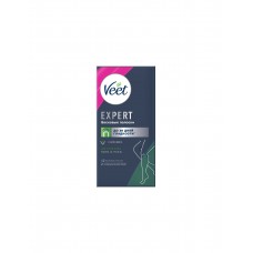 Набор из 12 полосок для депиляции с алое вера Veet Expert Восковые полоски Для сухой кожи Ноги и руки