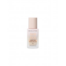Увлажняющая тональная сыворотка для лица с пептидами | F1 Revolution Makeup Skin Silk Radiant Satin Serum Foundation