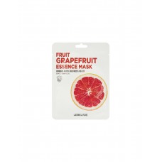 Тонизирующая тканевая маска для лица с экстрактом грейпфрута Lebelage Fruit Grapefruit Essence Mask