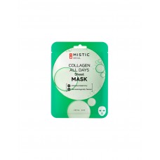 Омолаживающая тканевая маска для лица с коллагеном Mistic Collagen All Days Sheet Mask