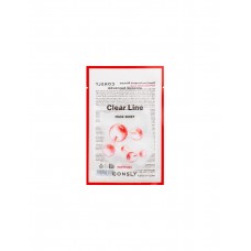 Антивозрастная тканевая маска для лица с пептидами Consly Advanced Skincare Clear Line Peptides Mask Sheet