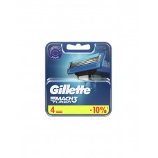 Набор из четырех сменных кассет для бритья Gillette Mach3 Turbo 4