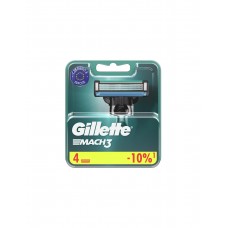 Набор из четырех сменных кассет к бритве Gillette Mach3