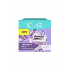 Набор из четырех сменных кассет к бритве Gillette Venus 3 Comfort Glide Breeze