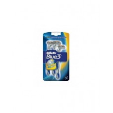 Набор из трех одноразовых станков для бритья Gillette Blue3