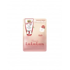 Набор из 7 масок для увлажнения и улучшения цвета лица LuLuLun Premium Face Mask Peach 7 Pack