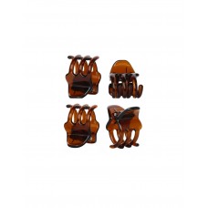 Набор из четырех мини-крабов для волос Janeke Hair Claw Clips Набор из четырех мини-крабов для волос Janeke Hair Claw Clips