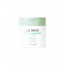 70 очищающих и отшелушивающих пэдов для лица La Miso Pore Fresh Peeling Pad pH5.0