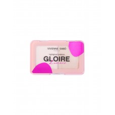 Палетка хайлайтеров | 1 светло-розовый Vivienne Sabo Gloire d'amour Highlighter Palette