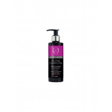 Очищающий гель для лица и глаз с активированным углем Fresh Line Active Charcoal Black Cleansing Gel