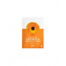 Тканевая маска для лица с экстрактом календулы LanSkin Calendula Natural Herb Mask