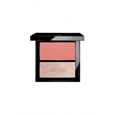 Румяна с шиммером для лица | 50 Rose & Glow Ga-De Velveteen Blush And Shimmer Duet